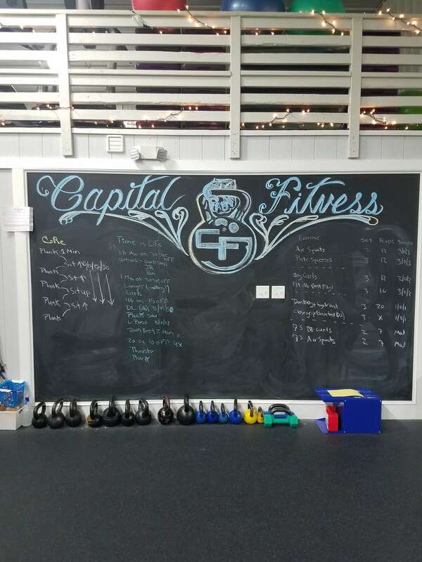 WOD. Workout of the Day. Capital Fitness, Carver, Massachusetts
